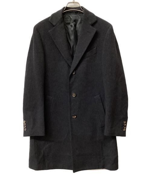 LARDINI（ラルディーニ）LARDINI (ラルディーニ) チェスターコート グレー サイズ:46の古着・服飾アイテム