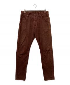 中古・古着通販】VISVIM (ビズビム) ワークパンツ ブラウン サイズ:3