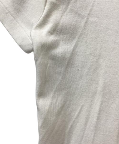 Hysteric Glamour（ヒステリックグラマー）Hysteric Glamour (ヒステリックグラマー) 半袖カットソー アイボリー サイズ:Lの古着・服飾アイテム
