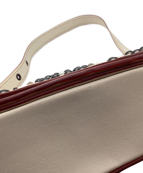 COACH（コーチ）COACH (コーチ) ショルダーバッグ ホワイト×ブラウンの古着・服飾アイテム