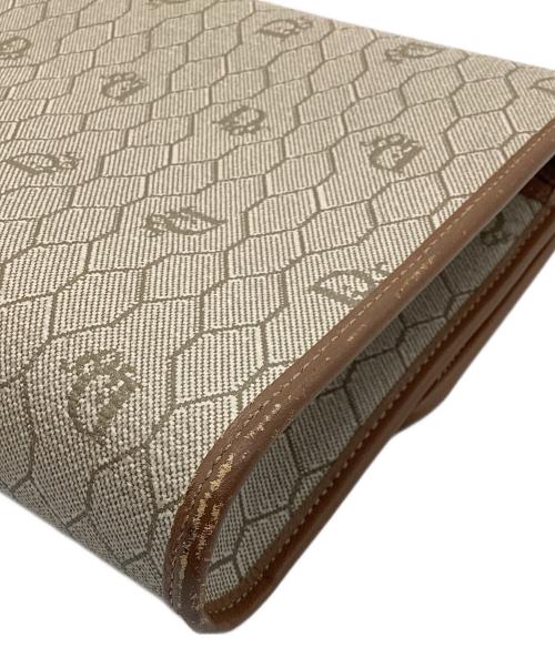 Christian Dior（クリスチャン ディオール）Christian Dior (クリスチャン ディオール) チェーンショルダーバッグ ベージュ×ブラウンの古着・服飾アイテム