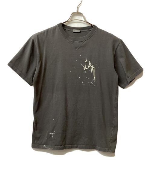 Dior（ディオール）Dior (ディオール) Travis Scott (トラヴィス・スコット) 半袖カットソー グレー サイズ:Lの古着・服飾アイテム