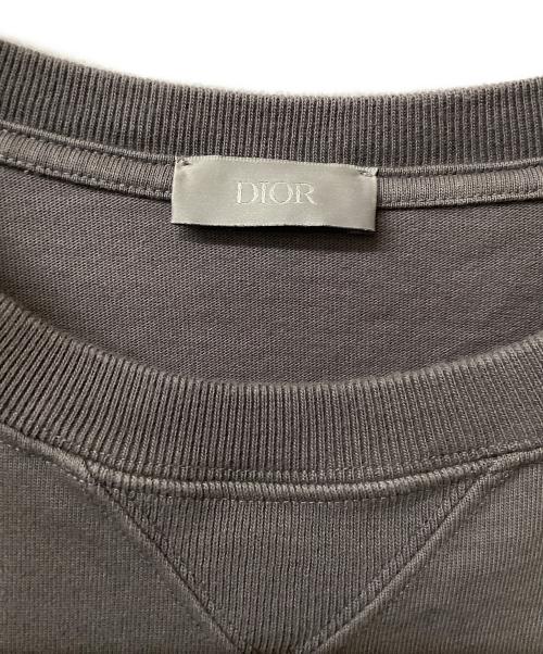 Dior（ディオール）Dior (ディオール) Travis Scott (トラヴィス・スコット) 半袖カットソー グレー サイズ:Lの古着・服飾アイテム