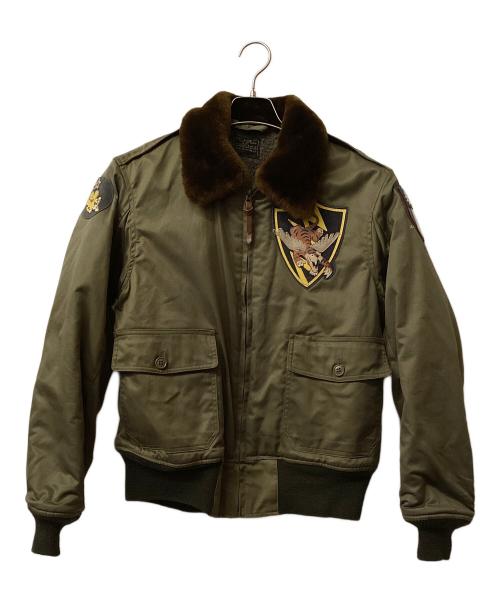 BUZZ RICKSON'S（バズリクソンズ）BUZZ RICKSON'S (バズリクソンズ) Buzz Rickson's TYPE B-10 フライトジャケット オリーブ サイズ:40の古着・服飾アイテム
