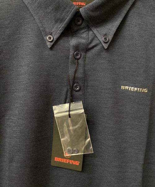 BRIEFING（ブリーフィング）BRIEFING (ブリーフィング) Mercedes Benz (メルセデスベンツ) ゴルフウェア(トップス) ネイビー サイズ:XLの古着・服飾アイテム