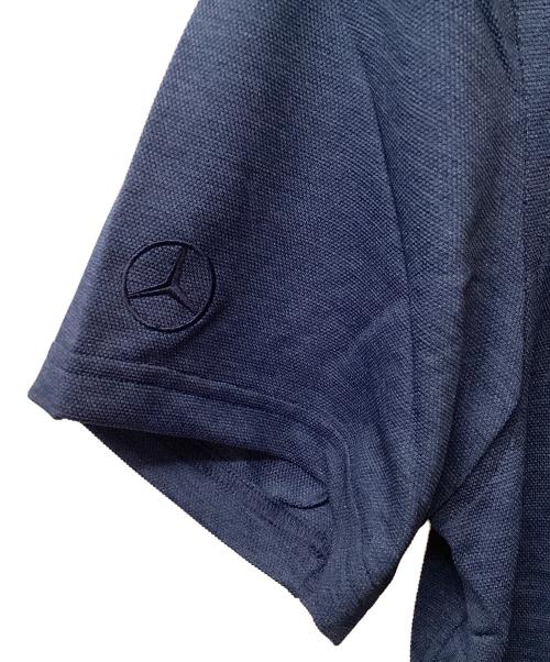 BRIEFING（ブリーフィング）BRIEFING (ブリーフィング) Mercedes Benz (メルセデスベンツ) ゴルフウェア(トップス) ネイビー サイズ:XLの古着・服飾アイテム