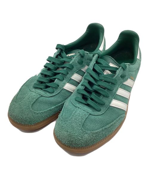 adidas（アディダス）adidas (アディダス) ローカットスニーカー グリーン×ホワイト サイズ:27.5cmの古着・服飾アイテム