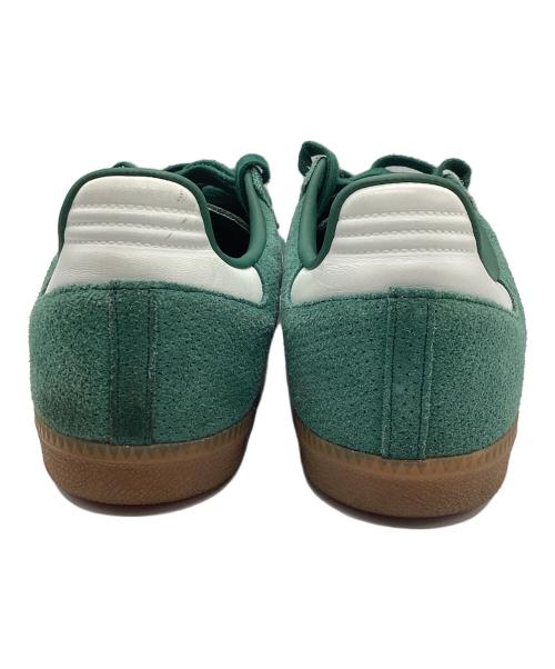 adidas（アディダス）adidas (アディダス) ローカットスニーカー グリーン×ホワイト サイズ:27.5cmの古着・服飾アイテム