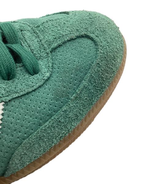 adidas（アディダス）adidas (アディダス) ローカットスニーカー グリーン×ホワイト サイズ:27.5cmの古着・服飾アイテム