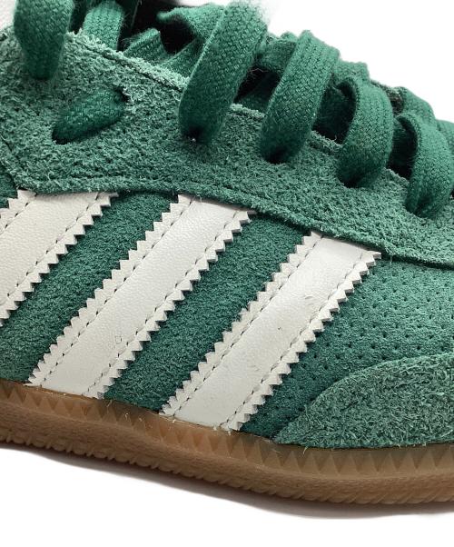 adidas（アディダス）adidas (アディダス) ローカットスニーカー グリーン×ホワイト サイズ:27.5cmの古着・服飾アイテム