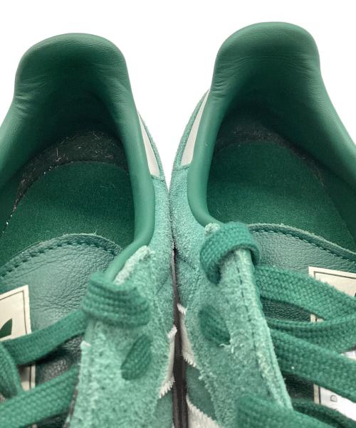 adidas（アディダス）adidas (アディダス) ローカットスニーカー グリーン×ホワイト サイズ:27.5cmの古着・服飾アイテム