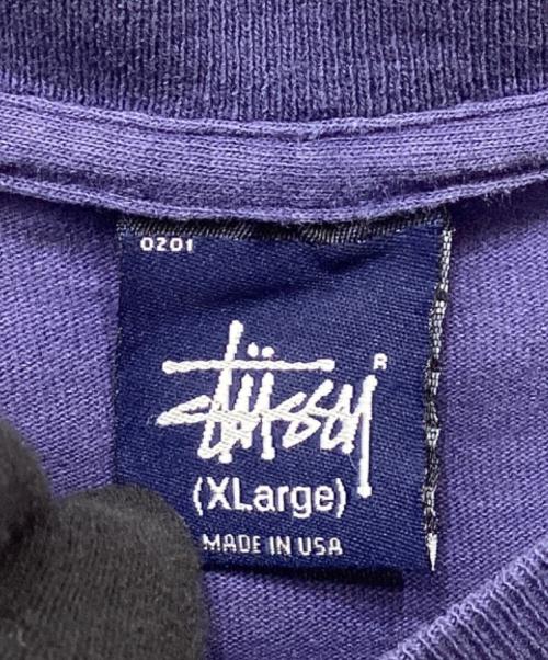 stussy（ステューシー）stussy (ステューシー) 半袖カットソー ネイビー サイズ:XLの古着・服飾アイテム