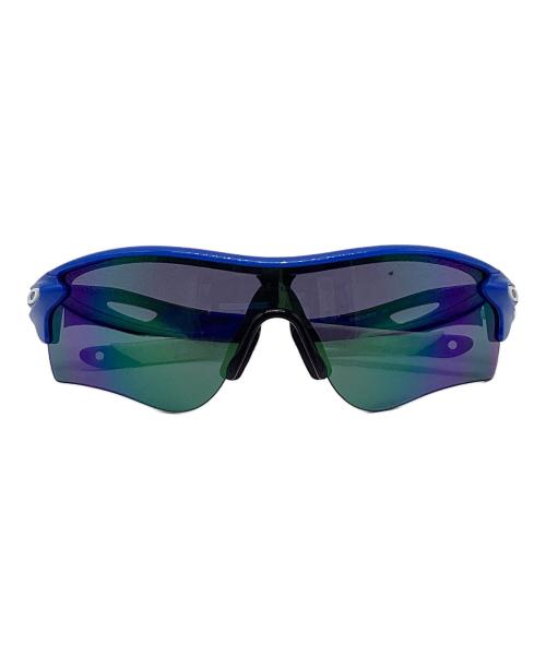 OAKLEY（オークリー）OAKLEY (オークリー) RADARLOCK　レーダーロックパス中日ドラゴンズ ブルー×ホワイトの古着・服飾アイテム