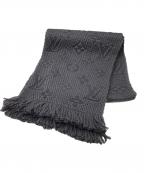 LOUIS VUITTONルイ ヴィトン）の古着「エシャルプ ロゴマニア」｜ブラック