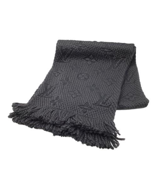 LOUIS VUITTON（ルイ ヴィトン）LOUIS VUITTON (ルイ ヴィトン) エシャルプ ロゴマニア  ブラックの古着・服飾アイテム