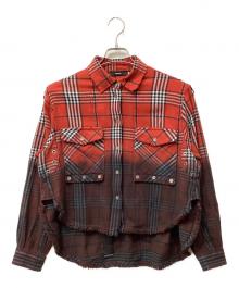 DIESEL（ディーゼル）の古着「長袖シャツ」｜レッド