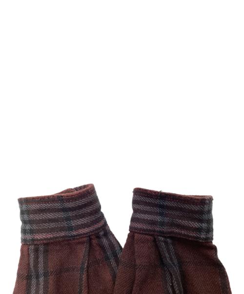 DIESEL（ディーゼル）DIESEL (ディーゼル) 長袖シャツ レッド サイズ:Sの古着・服飾アイテム