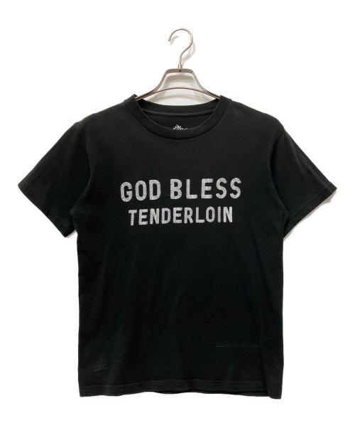 the tenderloin（ザ テンダーロイン）the tenderloin (ザ テンダーロイン) 半袖カットソー ブラック サイズ:SMALLの古着・服飾アイテム