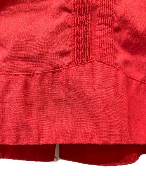 GUAYABERAS abdala（グアヤベラス アブダラ）GUAYABERAS abdala (グアヤベラス アブダラ) 半袖シャツ レッド サイズ:40の古着・服飾アイテム