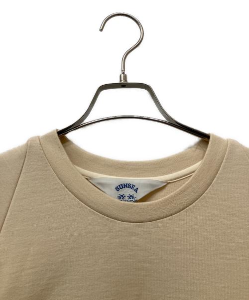 SUNSEA（サンシー）SUNSEA (サンシー) 切替スウェット ベージュ×グレー サイズ:3の古着・服飾アイテム