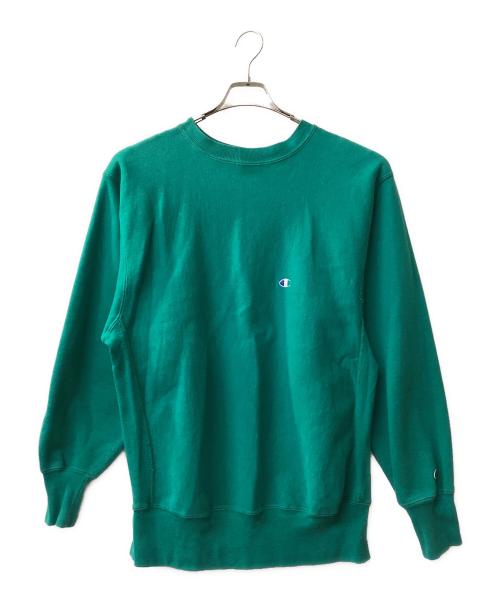 Champion（チャンピオン）Champion (チャンピオン) スウェット REVERSE WEAVE USA製 90ｓ グリーン サイズ:X₋LARGEの古着・服飾アイテム