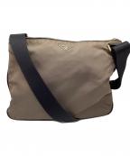 PRADAプラダ）の古着「ナイロンショルダーバッグ」｜ベージュ