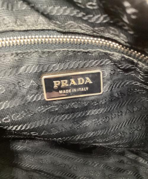 PRADA（プラダ）PRADA (プラダ) ナイロンショルダーバッグ ベージュの古着・服飾アイテム