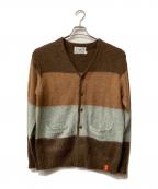 TonyTaizsunトニーサイズサン）の古着「Tony Taizsun 厚手カーディガン」｜ブラウン