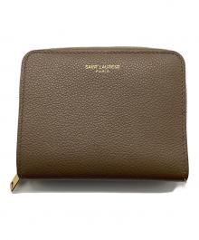 Saint Laurent Paris（サンローランパリ）の古着「2つ折り財布」｜ベージュ