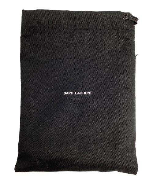 Saint Laurent Paris（サンローランパリ）Saint Laurent Paris (サンローランパリ) 2つ折り財布 ベージュの古着・服飾アイテム