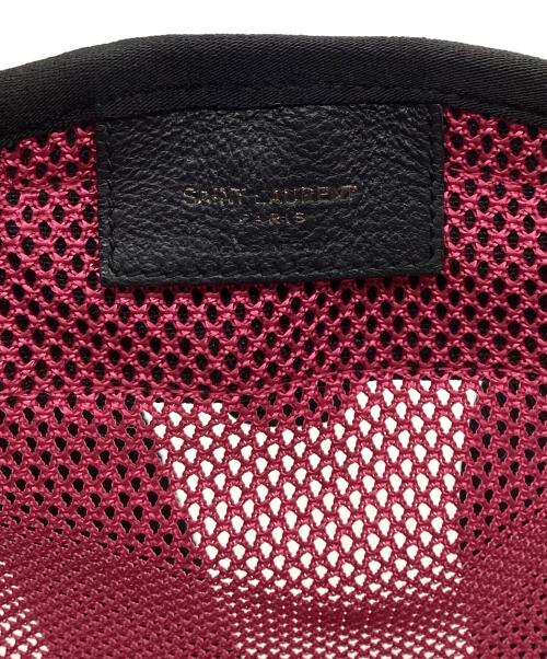 Saint Laurent Paris（サンローランパリ）Saint Laurent Paris (サンローランパリ) LOGO ZIP BACKPACK MESHの古着・服飾アイテム