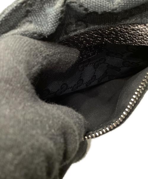 GUCCI（グッチ）GUCCI (グッチ) GGキャンバス ウエストポーチ ブラックの古着・服飾アイテム