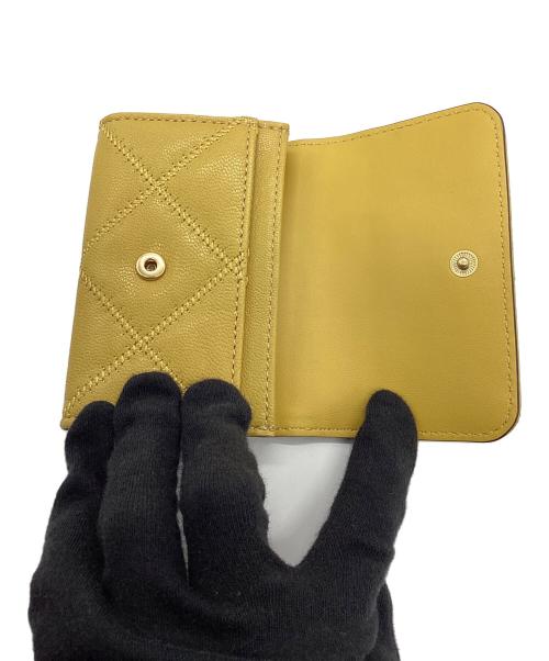 TORY BURCH（トリーバーチ）TORY BURCH (トリーバーチ) コインケース イエローの古着・服飾アイテム