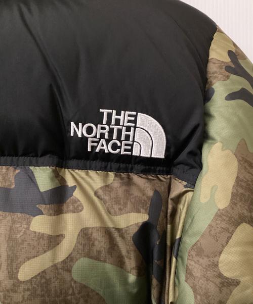 THE NORTH FACE（ザ ノース フェイス）THE NORTH FACE (ザ ノース フェイス) THE NORTH FACE ノベルティーヌプシジャケット カーキ×ブラック×オリーブ サイズ:Lの古着・服飾アイテム