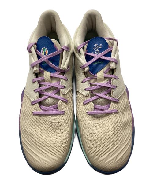 asics（アシックス）asics (アシックス) asics×ballaholic　バスケットシューズ アイボリー サイズ:28㎝の古着・服飾アイテム