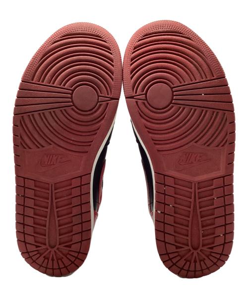 NIKE（ナイキ）NIKE (ナイキ) NIKE AIR JORDAN 1 MID BRED レッド×ブラック サイズ:27㎝の古着・服飾アイテム