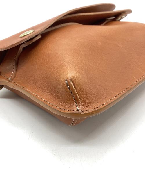 BEERBELLY（ビアベリー）BEERBELLY (ビアベリー) ショルダーバッグ ブラウンの古着・服飾アイテム