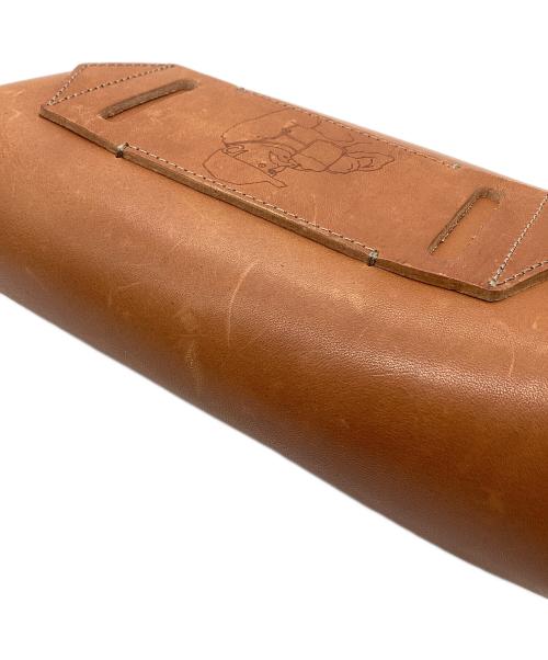 BEERBELLY（ビアベリー）BEERBELLY (ビアベリー) ショルダーバッグ ブラウンの古着・服飾アイテム