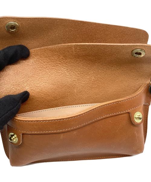 BEERBELLY（ビアベリー）BEERBELLY (ビアベリー) ショルダーバッグ ブラウンの古着・服飾アイテム