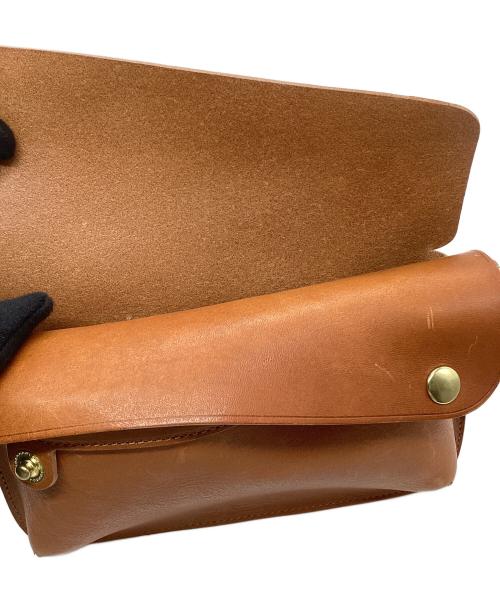 BEERBELLY（ビアベリー）BEERBELLY (ビアベリー) ショルダーバッグ ブラウンの古着・服飾アイテム