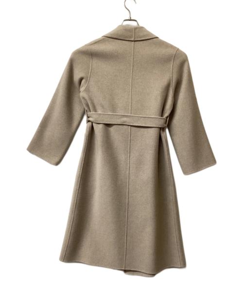 Noble（ノーブル）Noble (ノーブル) スーパー160リバードレーブカラーコート ベージュ サイズ:36の古着・服飾アイテム