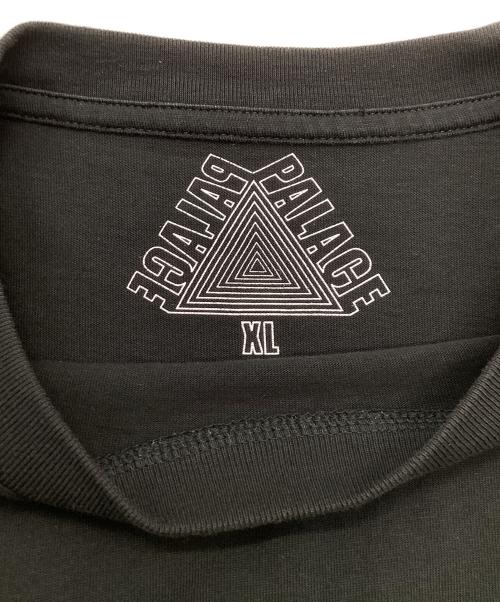 PALACE（パレス）PALACE (パレス) GASSY T-SHIRT ブラック サイズ:XLの古着・服飾アイテム