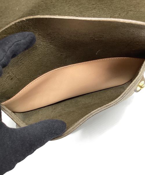 BEERBELLY（ビアベリー）BEERBELLY (ビアベリー) ショルダーバッグ グリーンの古着・服飾アイテム