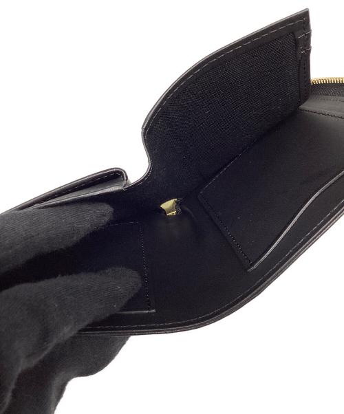 Lemma（レンマ）Lemma (レンマ) L字ファスナー財布 ブラックの古着・服飾アイテム