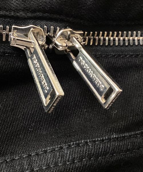 DSQUARED2（ディースクエアード）DSQUARED2 (ディースクエアード) DSQUARED2 スキニーデニムパンツ ブラック サイズ:46の古着・服飾アイテム