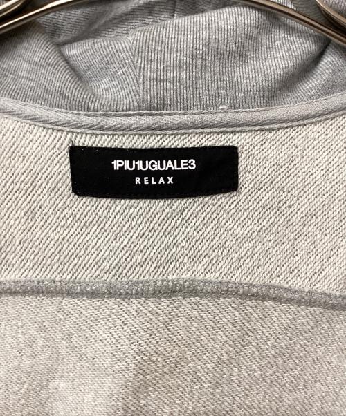 1PIU1UGUALE3 RELAX（ウノピゥウノウグァーレトレ リラックス）1PIU1UGUALE3 RELAX (ウノピゥウノウグァーレトレ リラックス) ウノピゥウノウグァーレトレ リラックス セットアップジャージ グレー サイズ:Mの古着・服飾アイテム