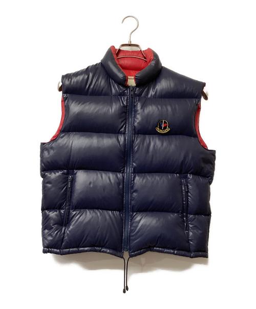 MONCLER（モンクレール）MONCLER (モンクレール) ダウンベスト ブラック サイズ:胸囲94/身長170の古着・服飾アイテム