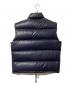 MONCLER (モンクレール) ダウンベスト ブラック サイズ:胸囲94/身長170：11000円