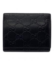 GUCCI（グッチ）の古着「GG　カードケース」｜ブラック