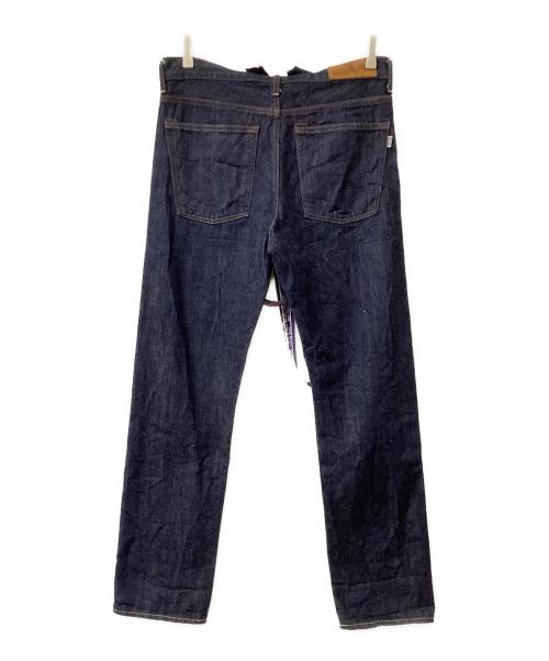 A BATHING APE（ア ベイシング エイプ）A BATHING APE (ア ベイシング エイプ) サスペンダーボタン付デニムパンツ インディゴ サイズ:Mの古着・服飾アイテム